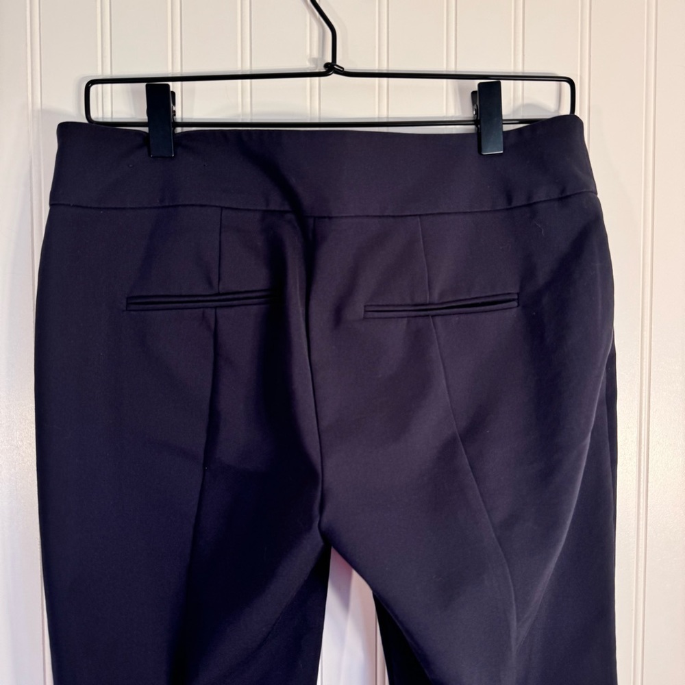 Ann Taylor Modern Fit Navy Blue Ankle Dress Pants Women’s Size 4 30” Inseam - Picture 7 of 13